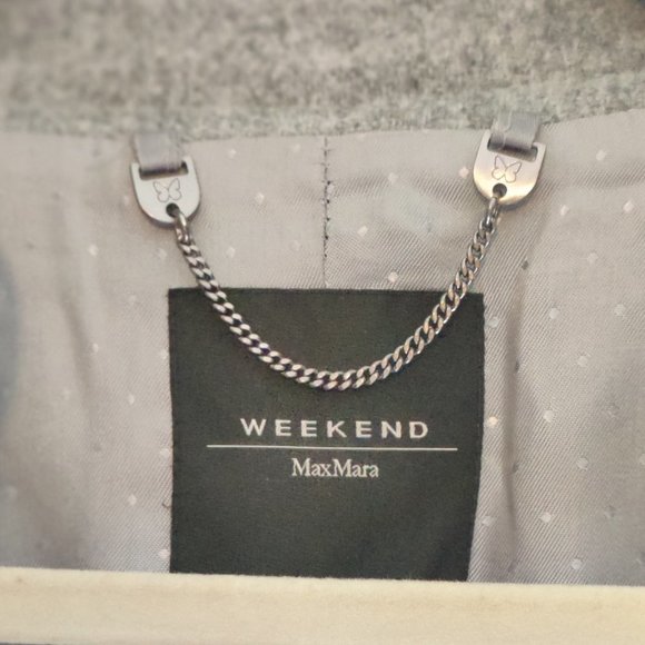 MAX MARA {RARE} 100% VIRGIN WOOL PEACOAT SIZE MEDIUM (165/88A) - Picture 2 of 5